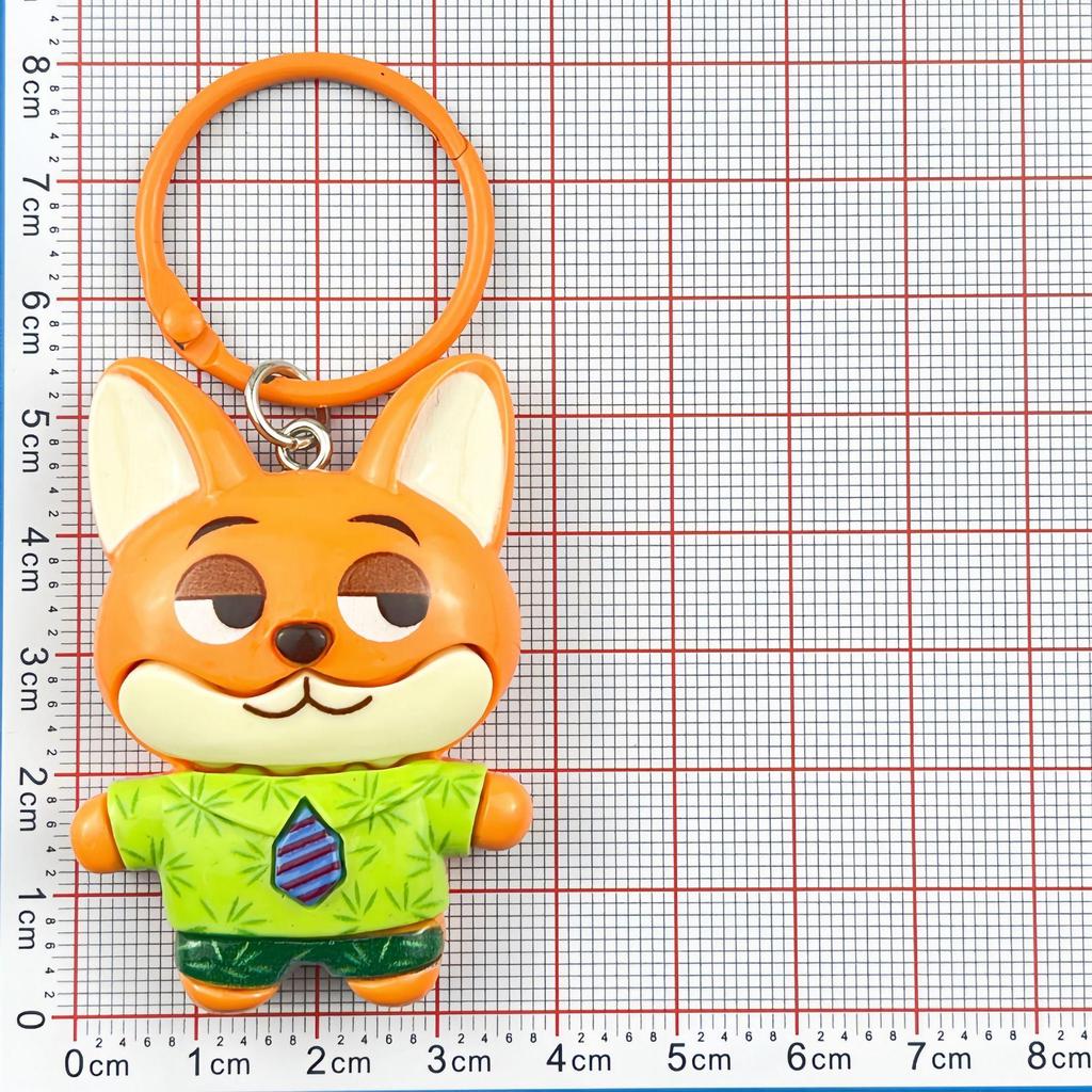 Cute Cartoon Resin Keychain Pendant - Girly Backpack Decoration Gift