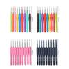 22pcs Crochet Hooks Set Crochet Hook Kit with Storage Case Ergonomic Knitting Needle Weave Yarn Kits DIY Hand Knitting