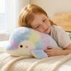 Soft Colorful Dolphin Plush Doll Cartoon Animal Plush Pillow  Festival Party Decor