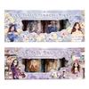 4Rolls Scrapbooking Decorative Tape 60mmX2M Pre Cut Cartoon Girl Sticker Tape for Journal Photo Album Embellishments