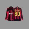 AC vintage jersey football jersey Maldini Tonali Ibka Piatek Shevchenko jersey