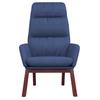 Recliner Chair Blue Fabric