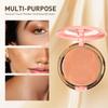 Shimmer Bronzer Powder, Highlighter Bronzer Contour Powder, Soft Texture, Natural Finish, All-Day Longevity, Lightweight, Breathable, Additive-Free