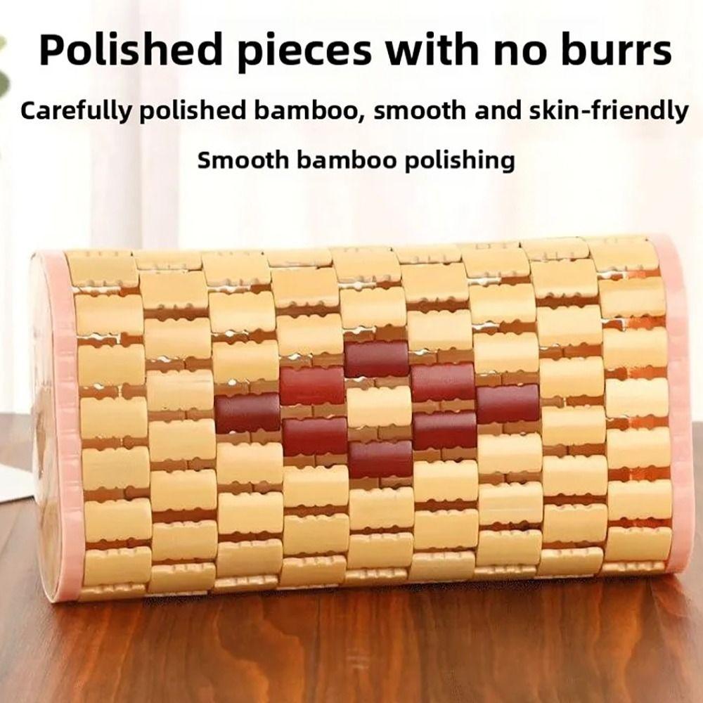 Cooling Breathable Pillow Bamboo Handwoven Bamboo Pillow New Wood Cool Pillow  Home