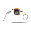 Meat Thermometer Touchscreen 2 Probes Digital Grill Thermometer with Timer for Water Beef Chicken