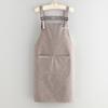 Waterproof Oil Proof Apron Sleeveless Work Clothes Simple Cooking Apron  For Women Men