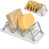 Stainless Steel W-Shaped Soap Holder Non-slip Taco Holder Soap Dish  Kitchen Supplies