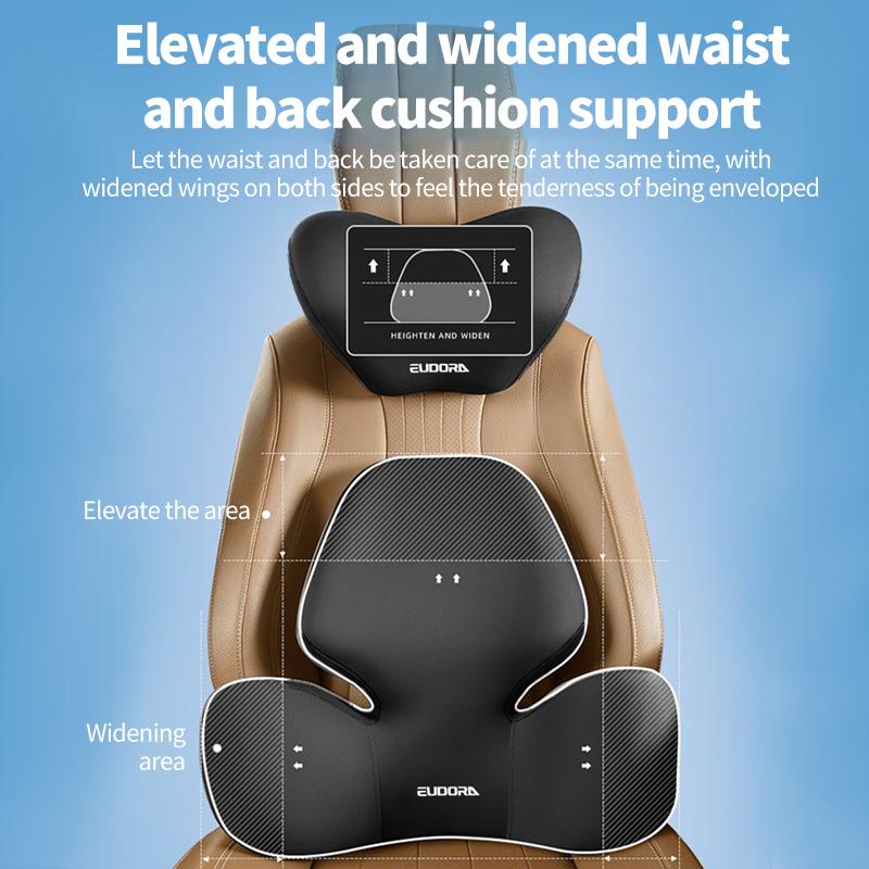 Pernă pentru gât pentru mașină Suport lombar pentru mașină Spătar universal pentru mașină Pernă pentru vehicul Pernă lungă auto Accesorii pentru mașină