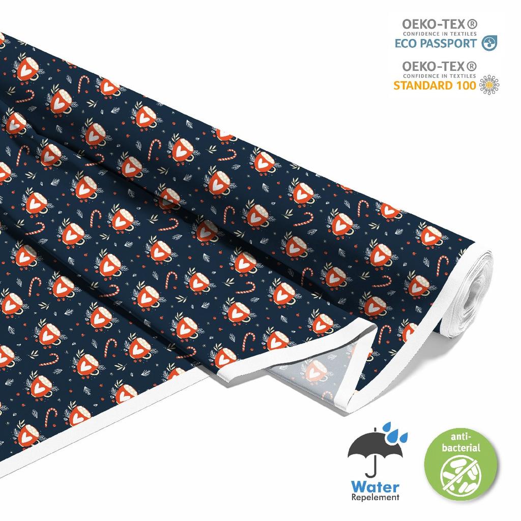 Outdoor Dekostoffe Oxford - Motiv Heiße Schokolade I Dx294