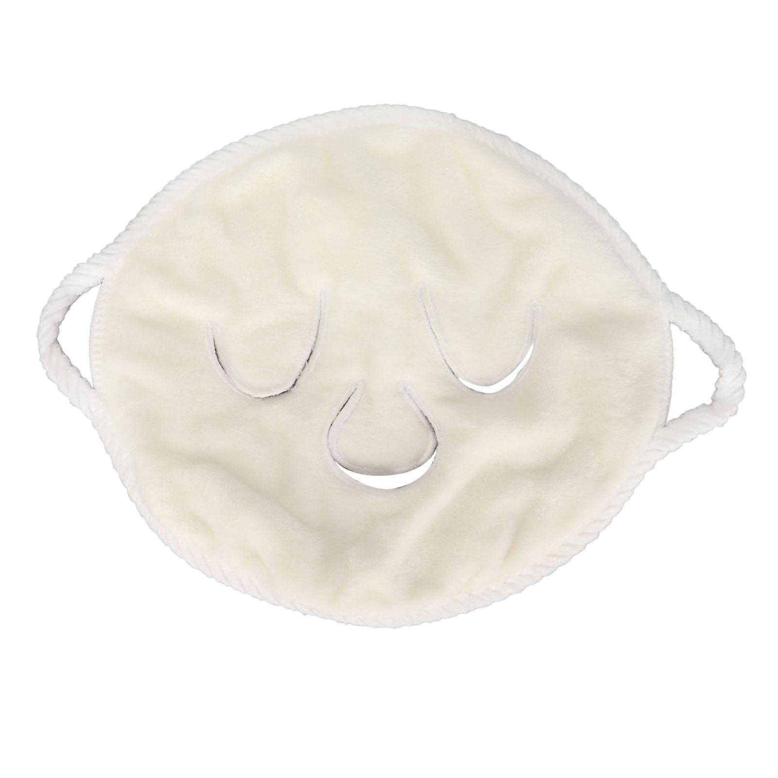 

Полотенце для лица, мягкое, коралловое, флисовое, для горячего компресса, многоразовое, для ухода за кожей лица, для использования в салонах красоты 3