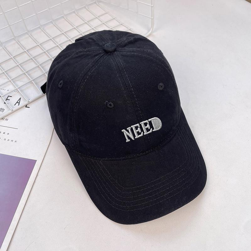 

Need Letter Embroidery Baseball Cap With Adjustable Fit For Sun Protection And Casual Wear