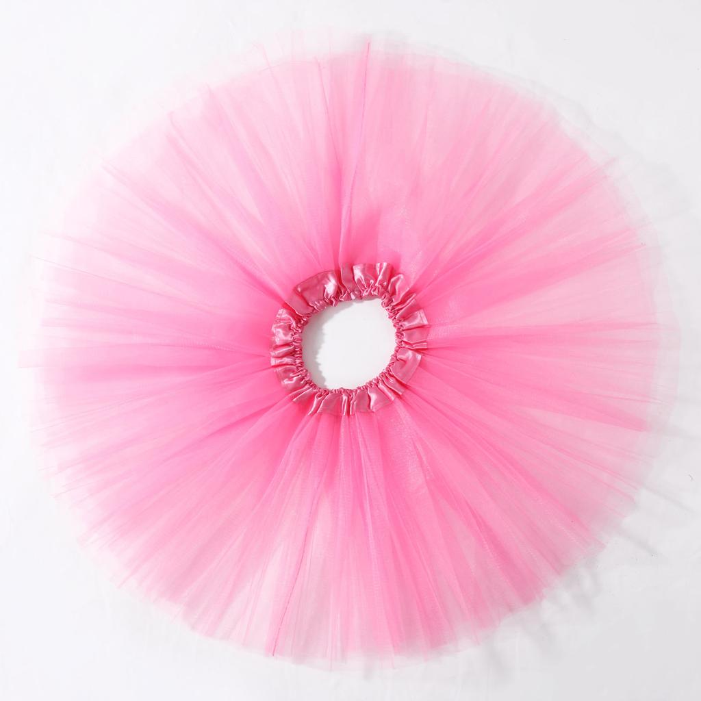 Dětská sukně, kojenecké, 5vrstvé tylové šaty pro holčičky a batolata