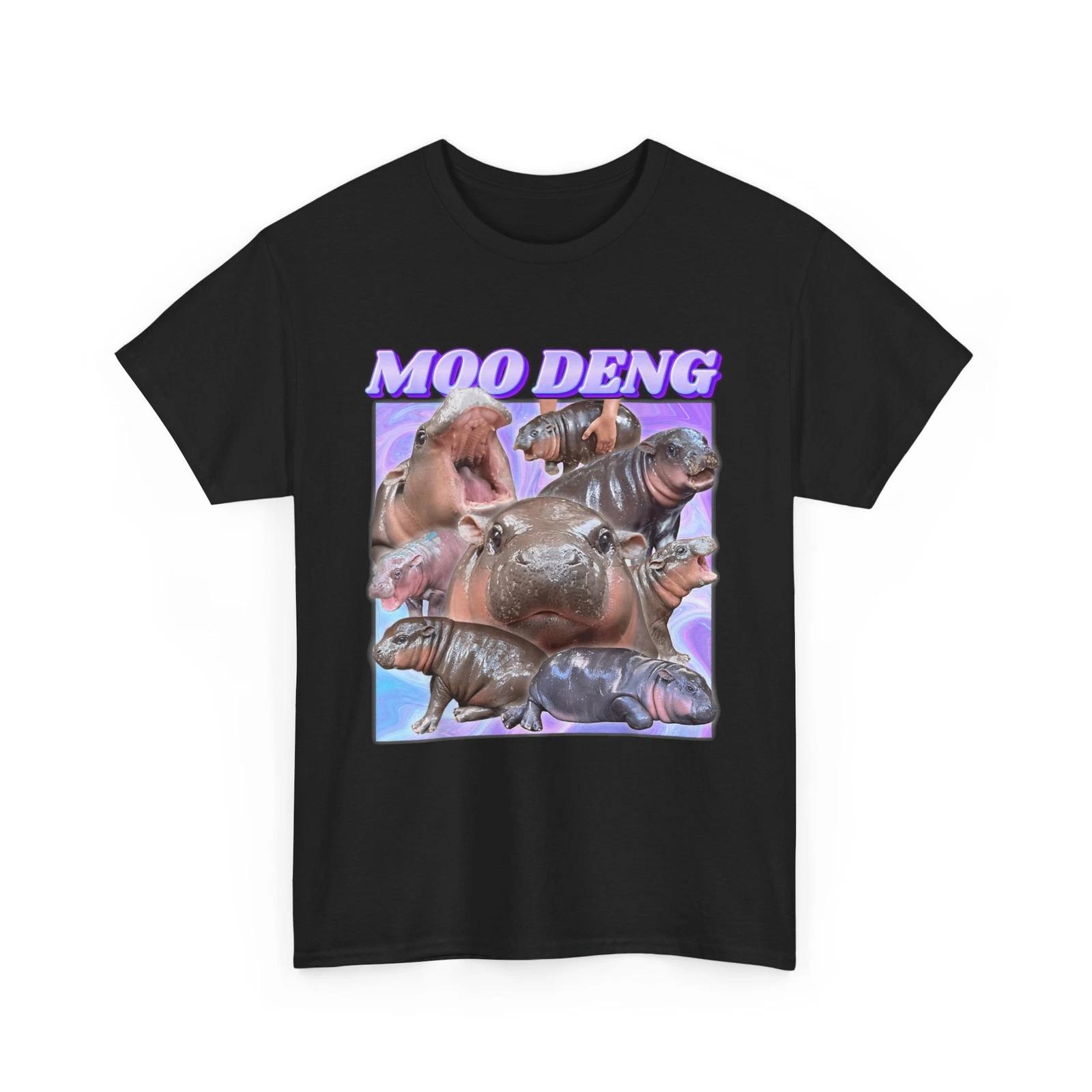 Baby Hippo Moo Deng T-Shirt 3XL