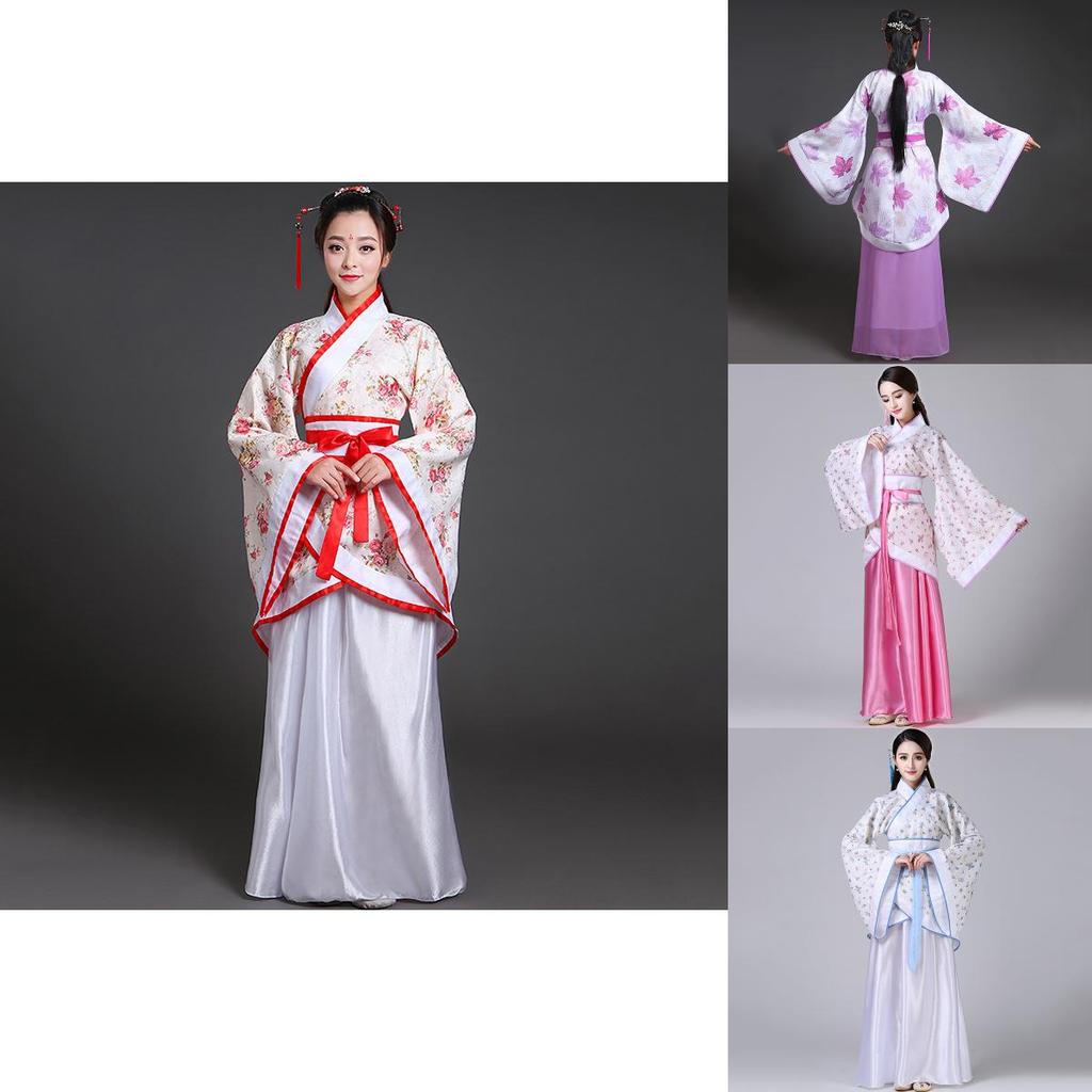 Elegant Ancient Chinese Traditional Costume For Women With Exquisite Workmanship