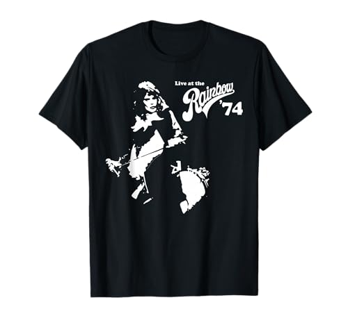 Официальная футболка Queen  Live At The Rainbow  74 Freddie