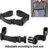 Rucksack Brusttasche Gurt Harness Verstellbarer Schultergurt für Tasche Outdoor Camping Taktische Taschen Riemen Zubehör für Rucksack