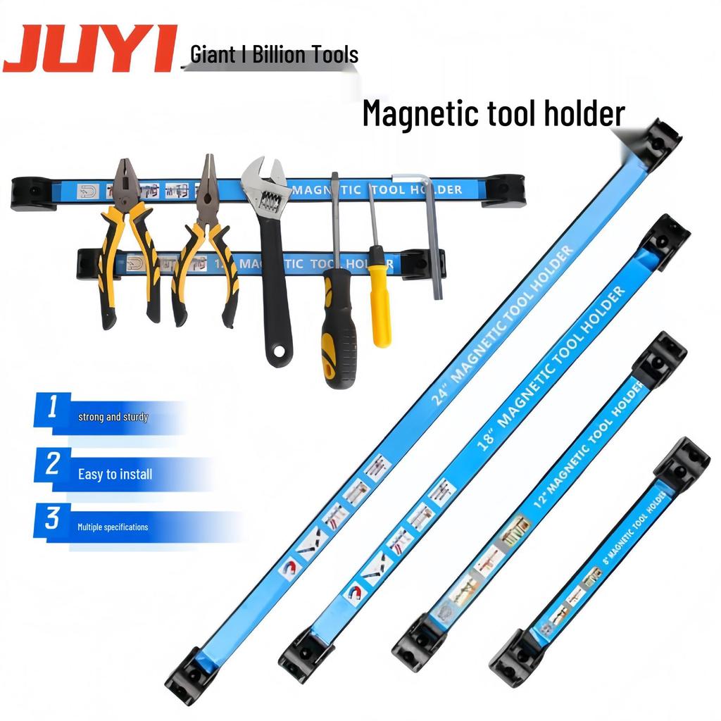 Magnetic Tool & Cutlery Holder - Strong Magnetic Rack for Kitchenware & Hardware Storage