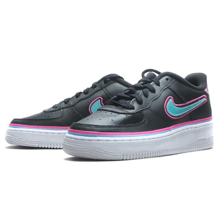 New Nike Air Force 1 Low LV8 Miami Vice GS AR0734-001