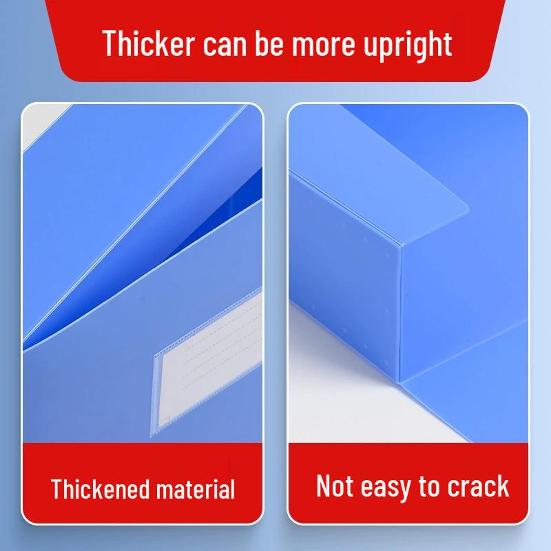 A4 Thickened Anti-Fall PP File Storage Box