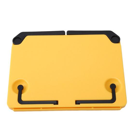 Sheet Music Stand Angle Adjustable Ultra-thin Vivid Color Easy to Carry Foldable Support Book Plastic Folding Book Music Sheet