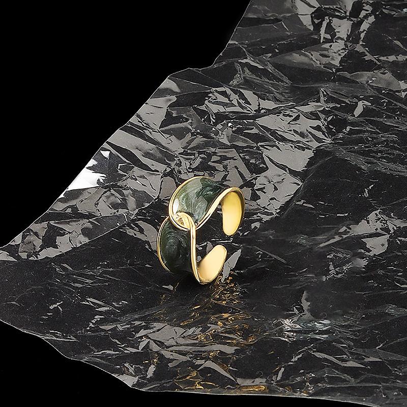 

Классическое кольцо из медного сплава Lindon, женские ювелирные изделия, подарок на свадьбу и вечеринку