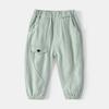 Pantalon décontracté d'extérieur pour voyage d'enfants, pantalon à ceinture élastique taille moyenne, pantalon d'enfants est une salopette douce et confortable pour garçons