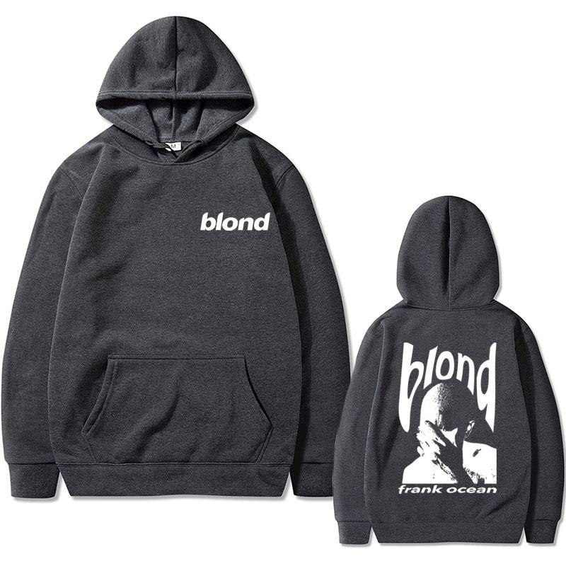 Frank Hip Hop Oversized Tshirt Ocean Vintage Hoodie Blond Fashion Popular Music Singer R&B Sweatshirt Unisex Casual Hoodies