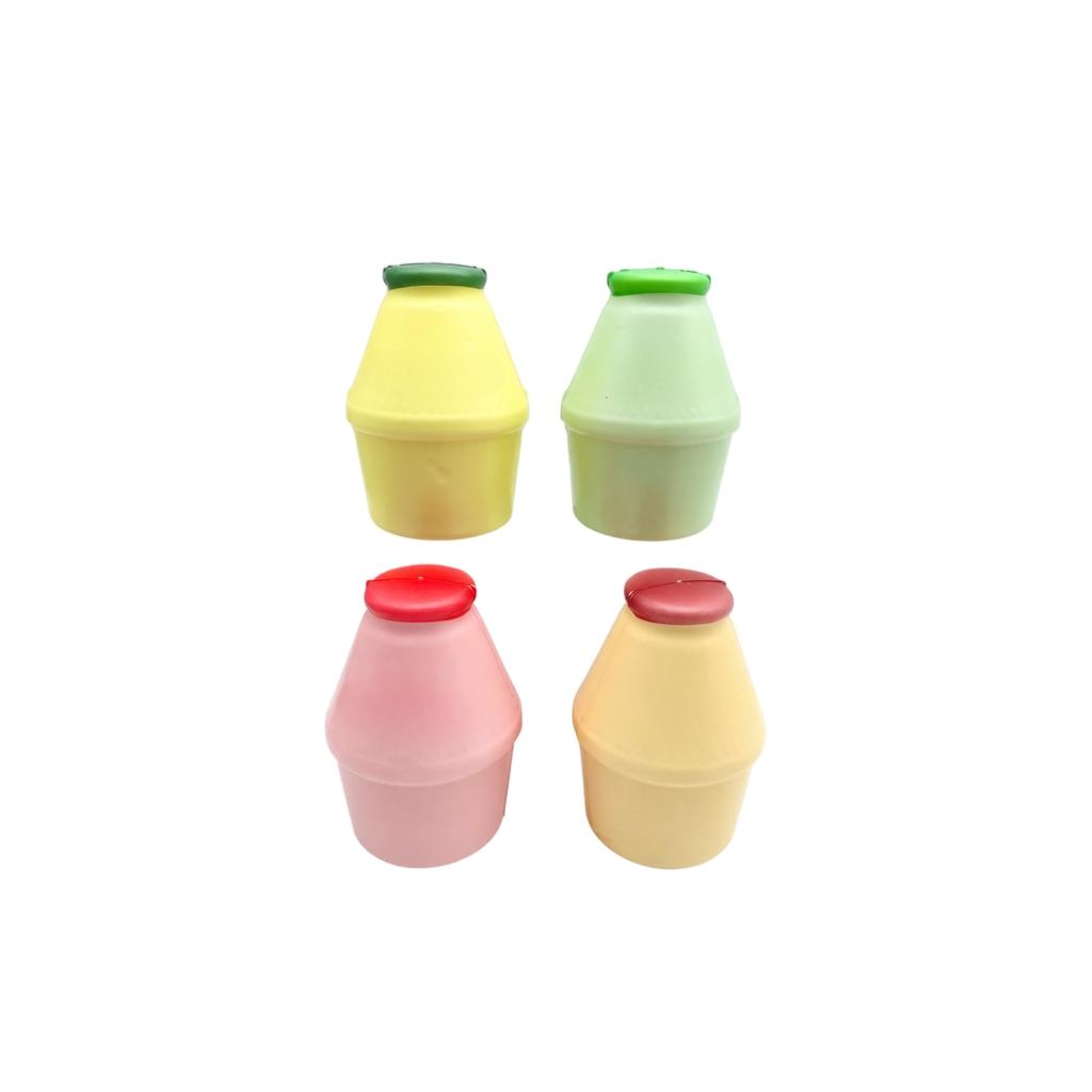 PU Simulation Milk Bottle Slow Rebound Squeeze Toy Soft Stress Relief Squishy Toy for Hand Exercise and Sensory Play