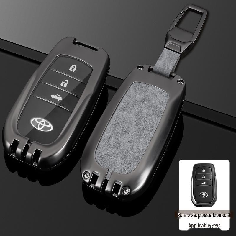 Toyota Avalon Camry Key Case for Highlander, RAV4, Corolla, Levin, and CHR Models.