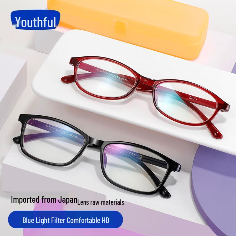 Tianfu Series Anti-Blue Light Reading Glasses +4.0