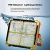 300w Solar  Outdoor  Lighting Camping Glare Portable Warning Emergency Household Flood Light