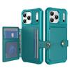 Phone Case for IPhone 17 Air 16E 16 15 14 Plus 13 12 Pro Max Wallet Cases Card Holder Slot Magnetic Leather Hard Shell Cover