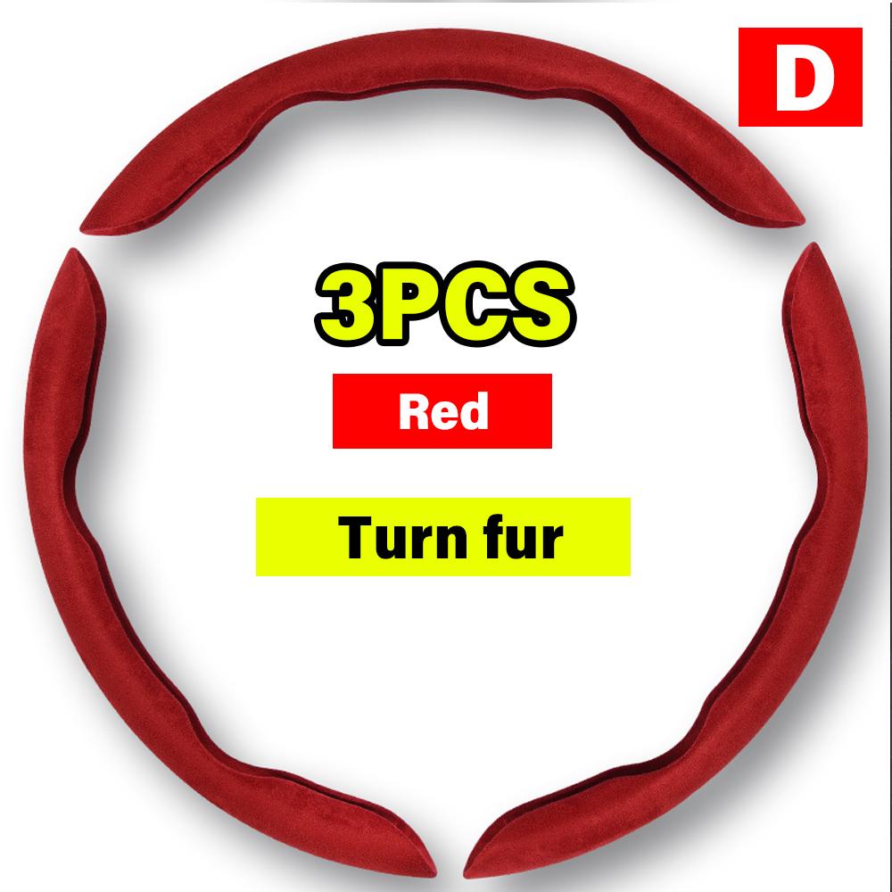 Non-Slip Car Steering Wheel Cover Carbon Fiber Booster Cover Auto Interior Accessories For BMW F10 G30 E92 G20 E46 E90 X3 X5 E53