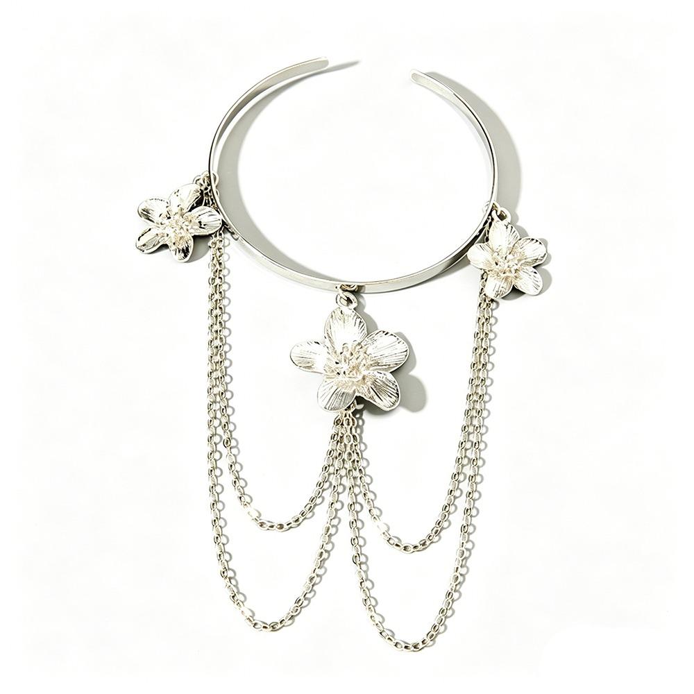 Punk Style Fringed Arm Ring Alloy Material Alloy Arm Ring Elegant Adjustable Arm Bracelet  Women Style 6