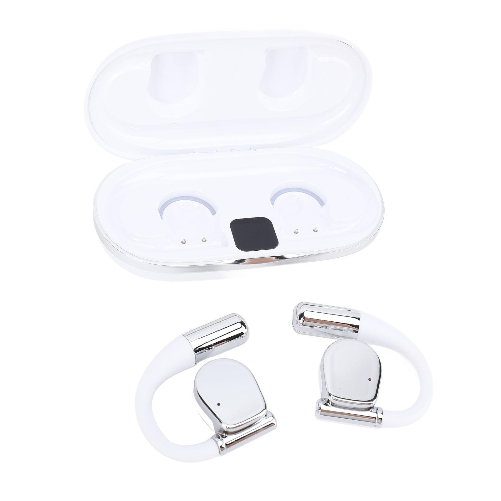 

Wireless Translation Earbuds AI Language Simultaneous Translator Ear Hook Earphones for Travel and Business