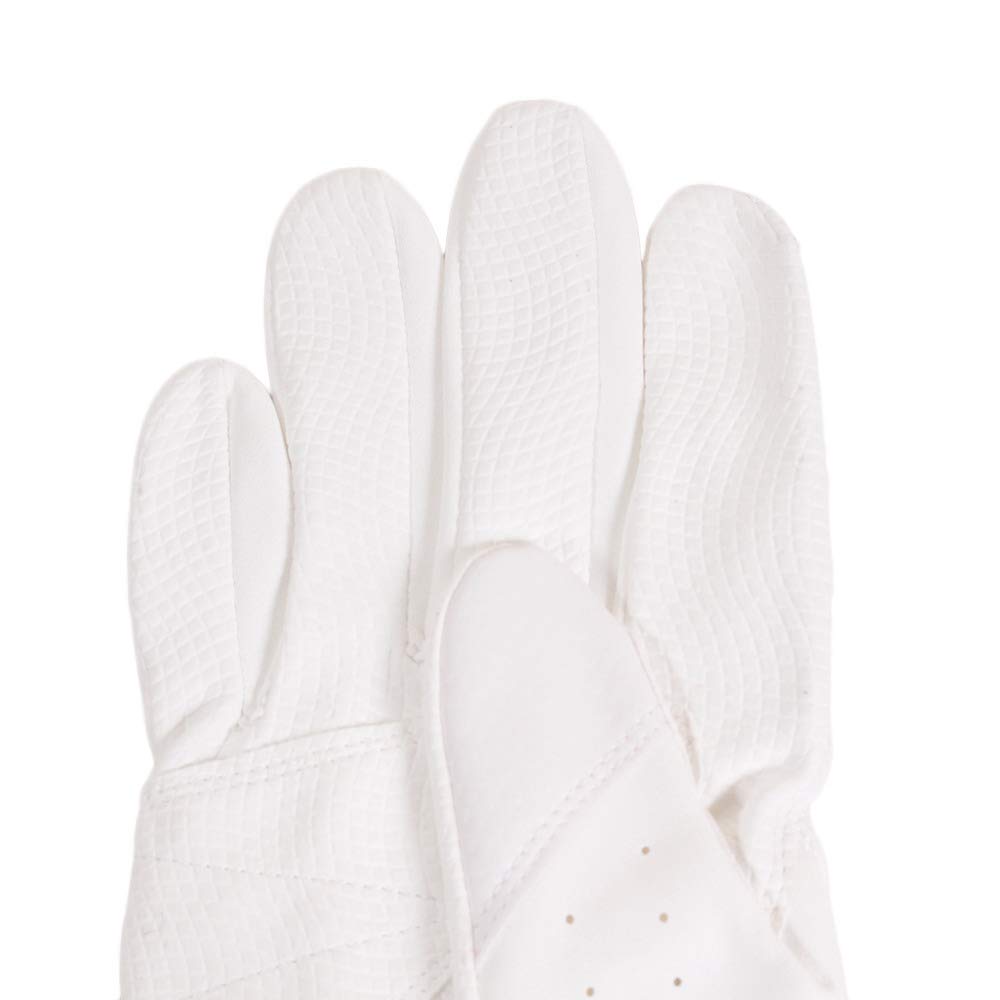 Mizuno Global Elite RG Junior Batting Alb x Mănuși JM, Alb,