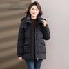 Snowflying Women's Hooded Thickened Duck Down Jacket