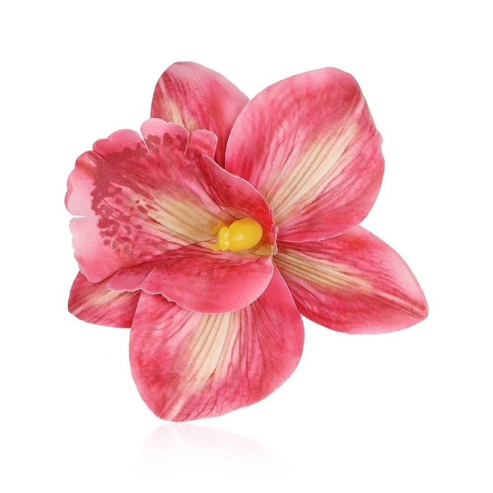 Artificial Magnolia Hair Barrettes Do Not Hurt Hair Hairpins Hearwear Beach Party Hawaiian