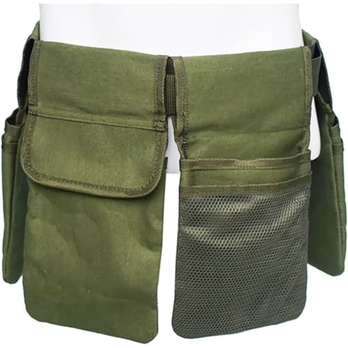 VIEAURA Gardening Pouch, Apron Bag, Waist Pouch for Gardening, DIY, Weeding, and Work, Multifunctional Garden Tool Storage Bag, Tool Bag, Tool Bag, Wa