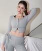 Yuhili Modal Knit Flare Pants / Melange
