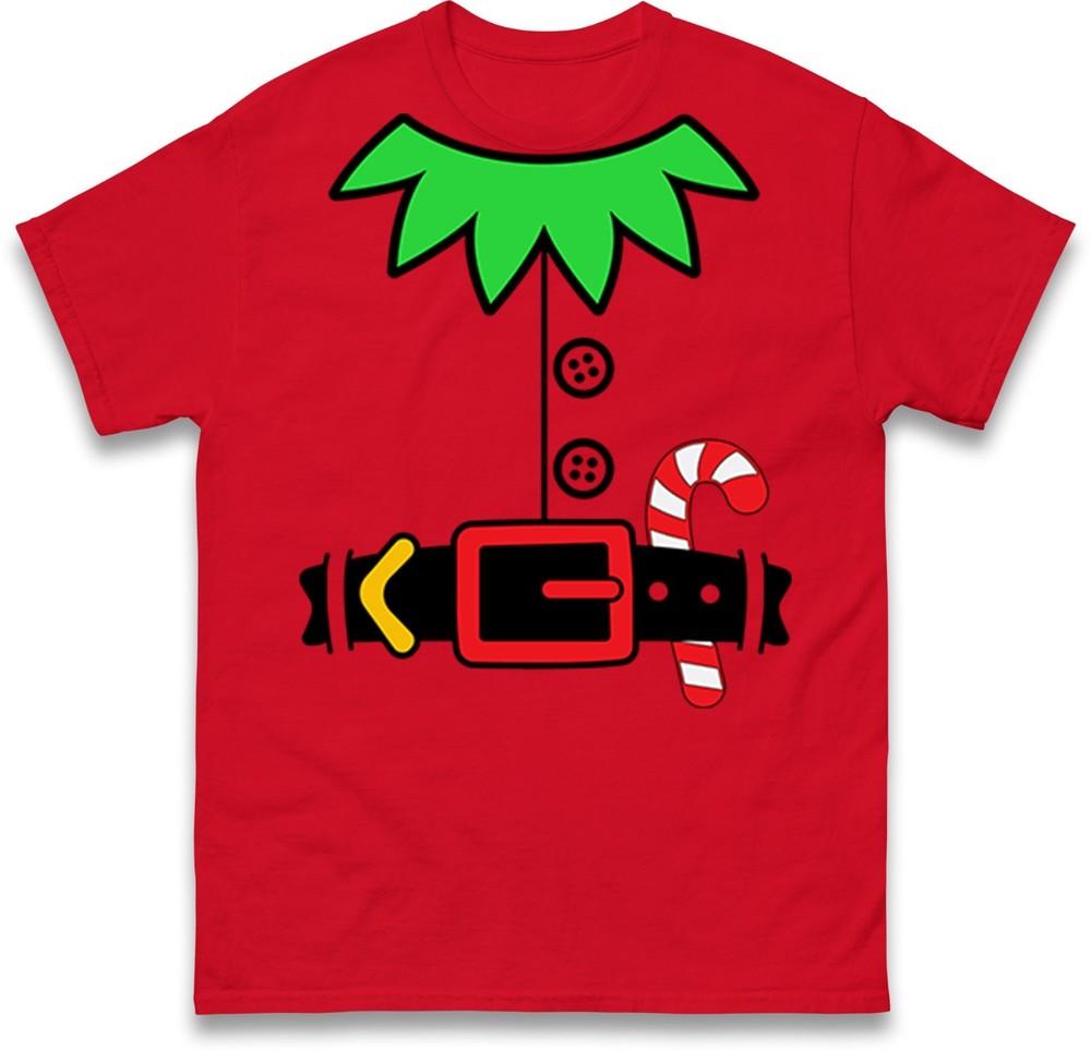 Elf Body T Shirt Funny Christmas Elf Body Tee Top Xmas Festive Gift Top S