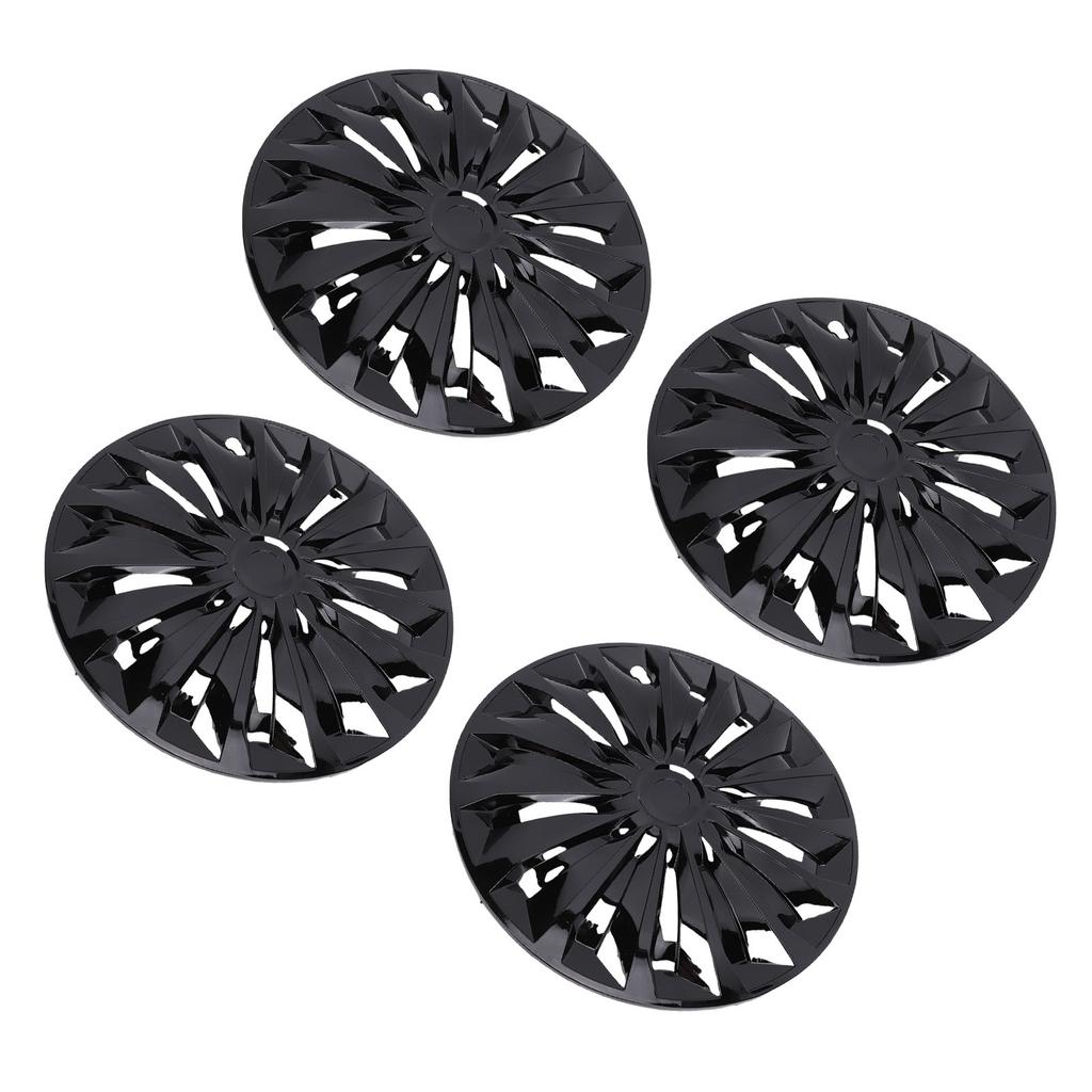 4 szt. 15-calowe Kołpaki Kół Pełne Stylowy Wygląd Dopasowanie do Felgi R15 dla Większości Samochodów Ciężarówek SUV