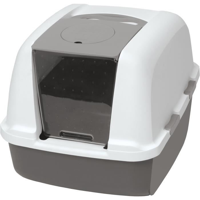 Cat Litter Box - CATIT - Airsift Jumbo - Built-in Filtration System - L. 57xl. 50 X H. 46.5 Cm