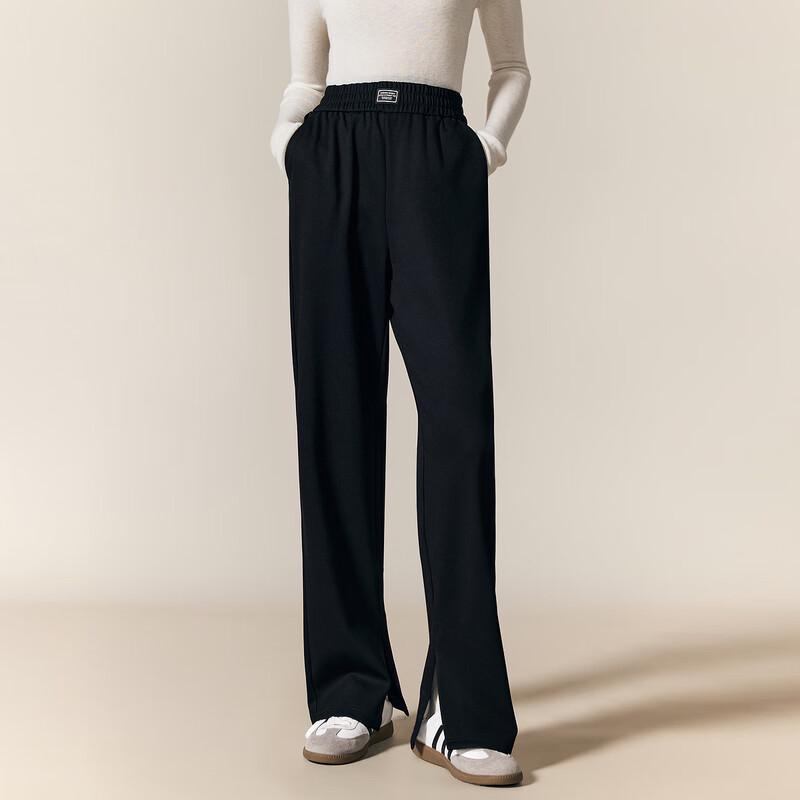 Gejin Women's Slit Straight Leg Casual Pants