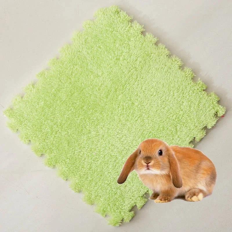 4/10Pcs Pet Pee Pad Washable Guinea Pig Pads Waterproof Rabbit Sleep Mat Blanket Bed Highly Absorbent Cage Liner Pet SleepMat