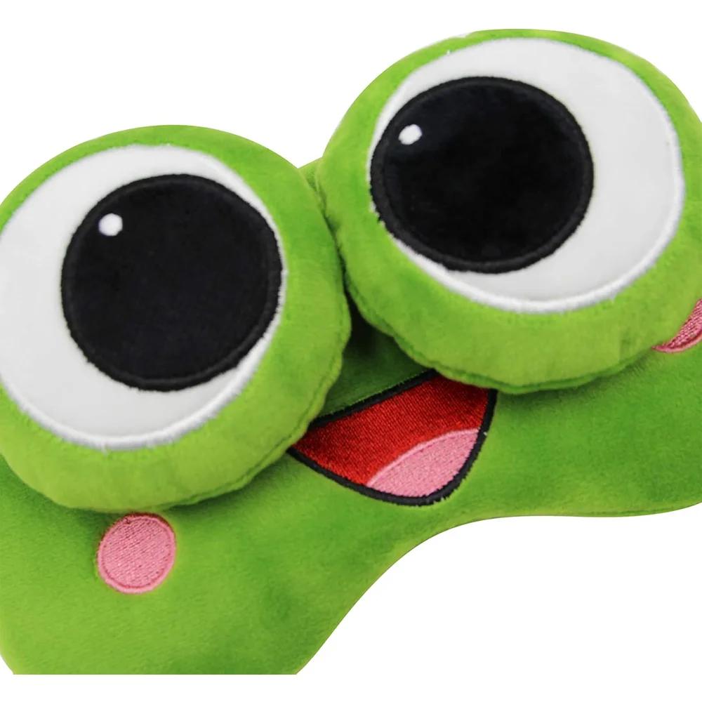 Cartoon Frog Big Eye Mask Breathable Shading Ice Sleep 3D Breathable Lunch Break Eye Mask Holiday Gift