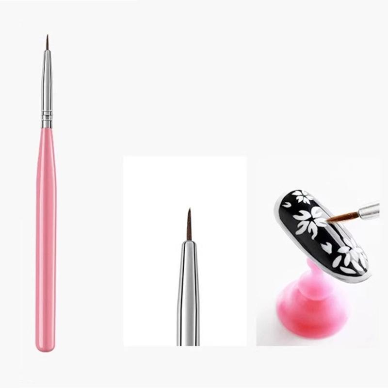 Convenient Nail Art Tool 15Pcs Brush And Dotting Set For Creative Gel Nail Designs Nail Painting Tools