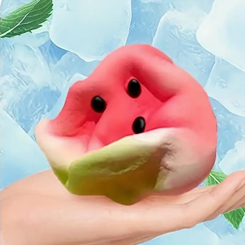 Anti-Stress Squishy Wassermelone Dekompression Spielzeug Weiche Eis Haut Langsamer Rückprall Dekompression Squishy Stressabbau Knetspielzeug