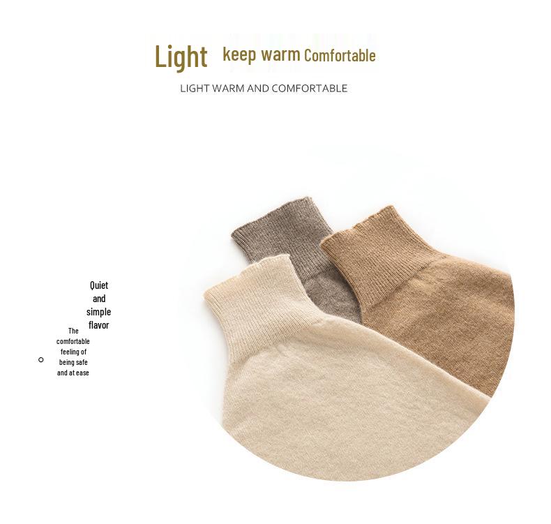 Chal de punto de cachemira para mujer - Color liso Otoño/Invierno Capa Prendas de abrigo