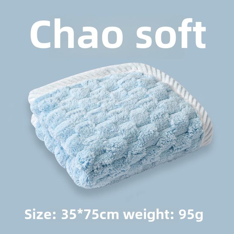 

Рушник для обличчя з ультрам якої бавовни, у японському стилі, підходить для домашнього використання. Дитячий м який рушник для обличчя, вбираючий і не ворсистий 35*75cm синій